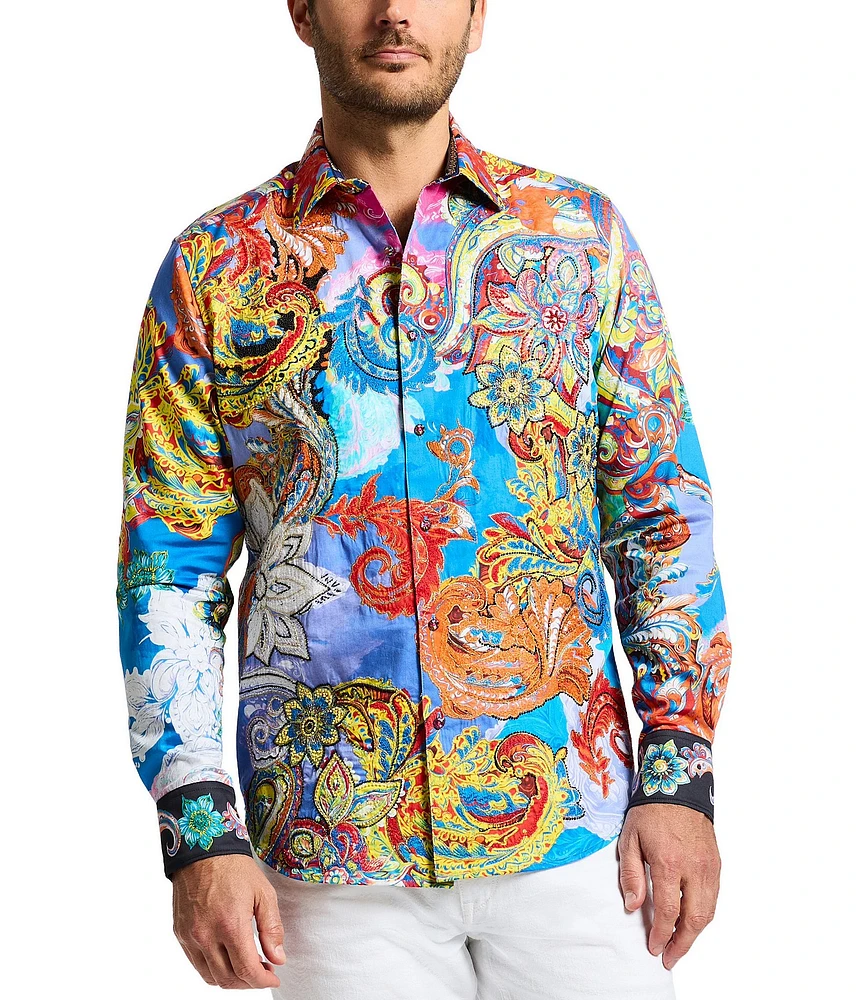Robert Graham Taborksy's Tale Long Sleeve Woven Shirt