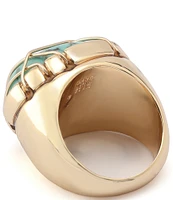 Robert Lee Morris Soho Turquoise Stone Cocktail Ring