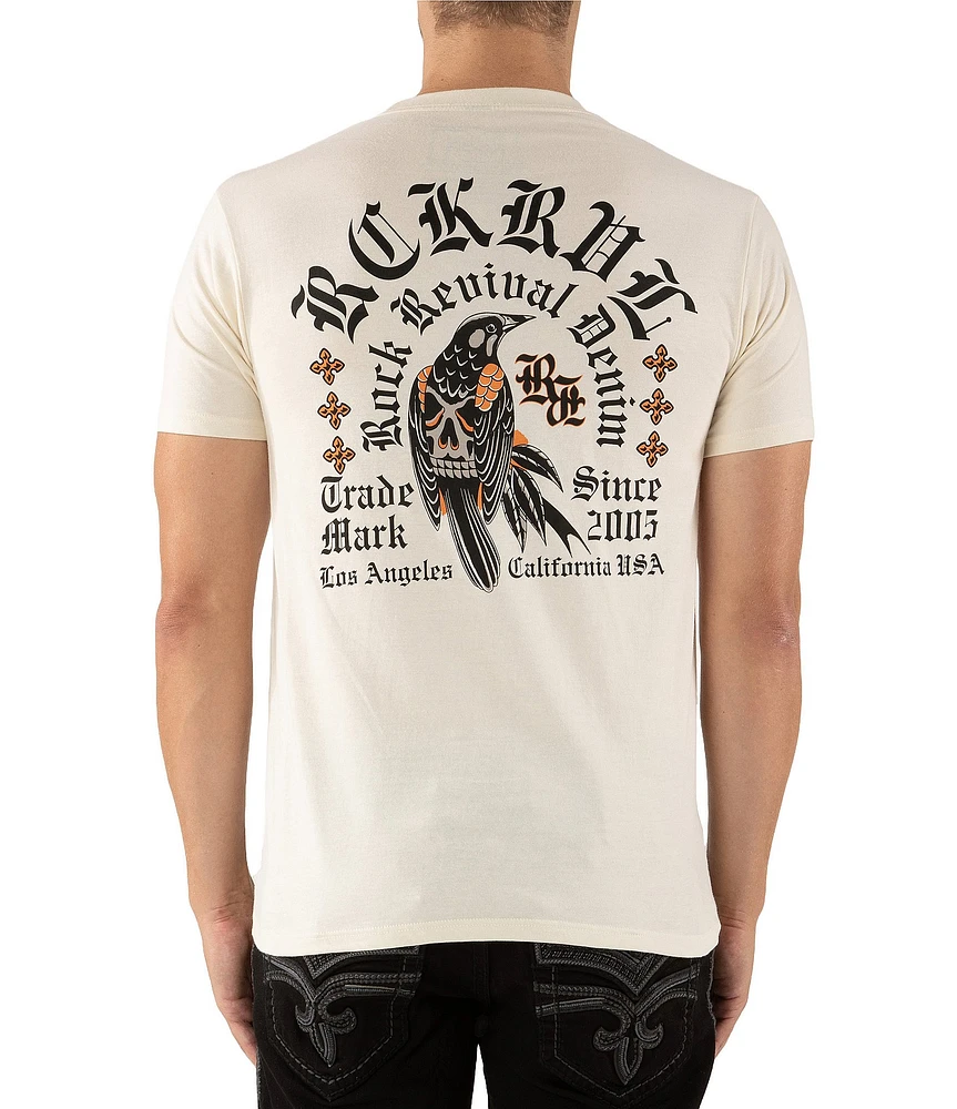 Rock Revival Raven Short Sleeve Graphic T-Shirt