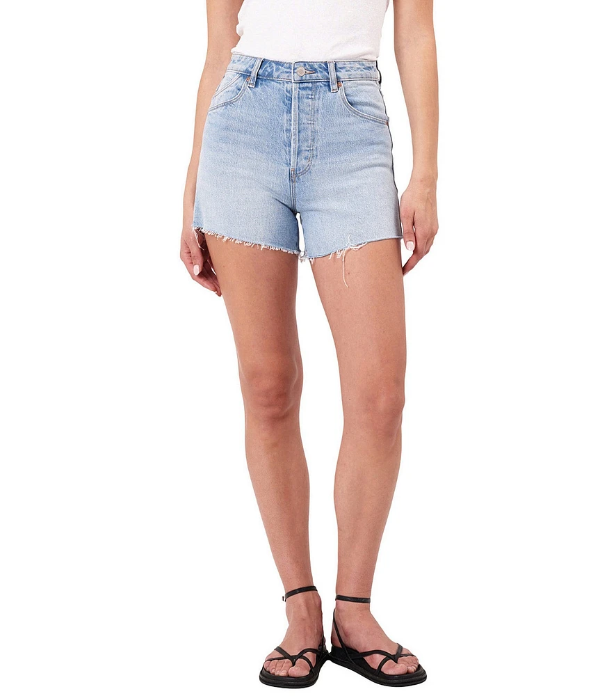 Rolla's Original Sunshine Blue High Rise Denim Shorts