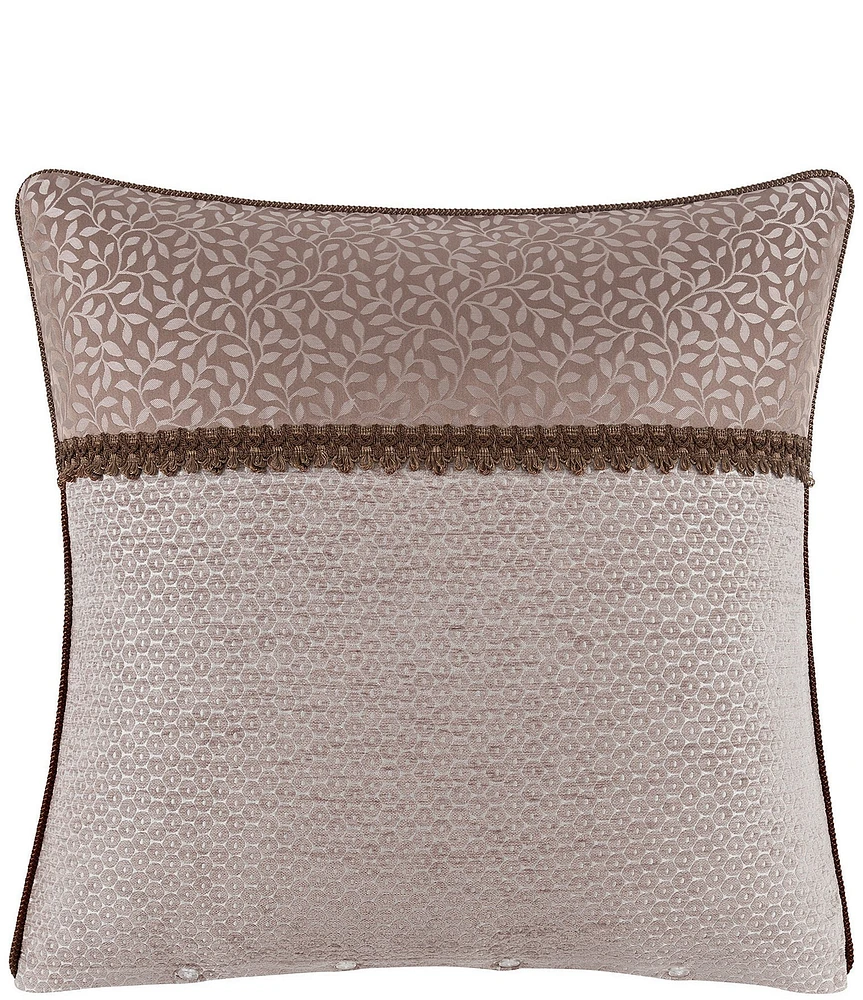 Rose Tree Esmerelda Floral Detail Euro Sham