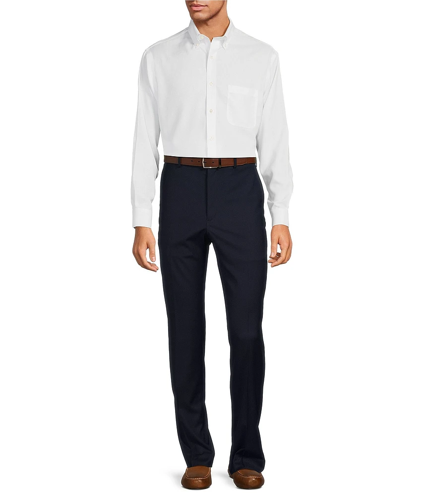 Roundtree & Yorke Big & Tall RE:FIT Ultimate Comfort Classic Fit Non-Iron Flat Front Dress Pants