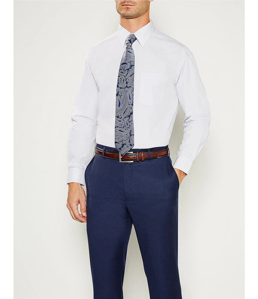 Roundtree & Yorke Big & Tall RE:FIT Ultimate Comfort Classic Fit Non-Iron Flat Front Dress Pants