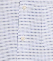 Roundtree & Yorke Big & Tall Short Sleeve Small Checked Polynosic Sport Shirt