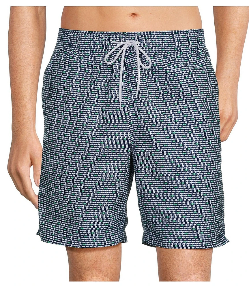Roundtree & Yorke Mini Fish 8#double; Swim Trunk