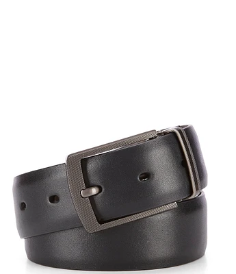 Roundtree & Yorke Reversible Montana Leather Belt