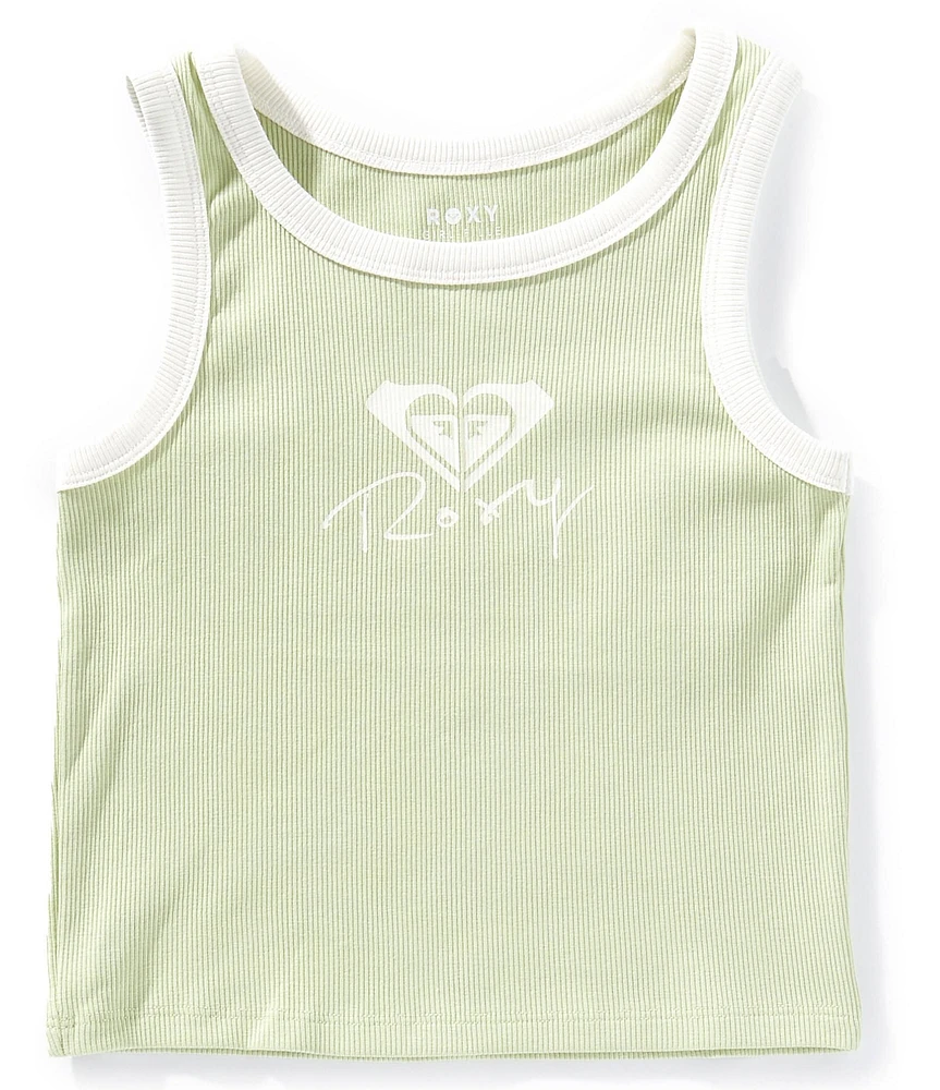 Roxy Big Girls Retro Roxy Graphic Tank Top