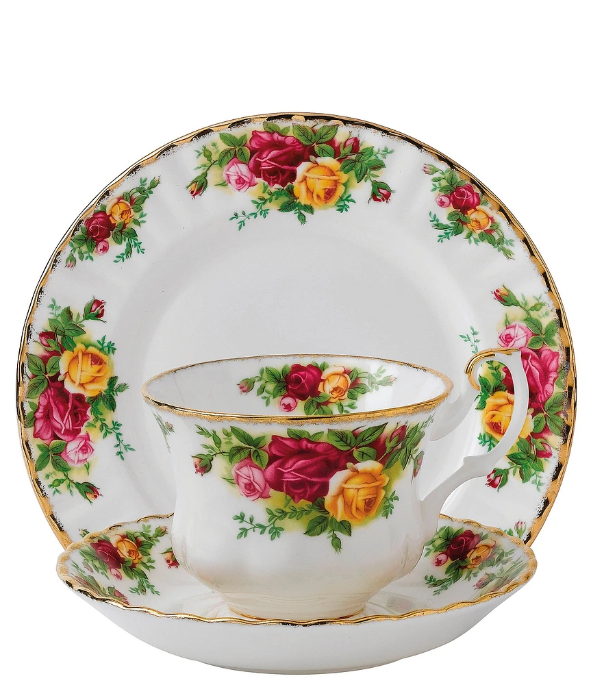 Royal Albert Old Country Roses 3-Piece Place Setting
