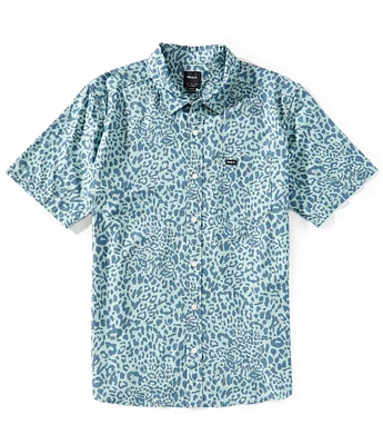 RVCA Anytime Printed Short Sleeve Woven Shirt