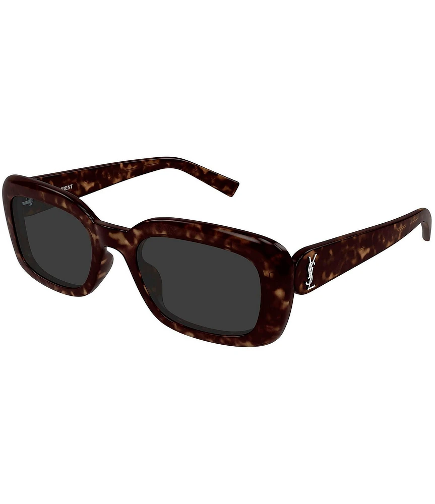 Yves Saint Laurent Women's Monogram 53mm Rectangle Sunglasses