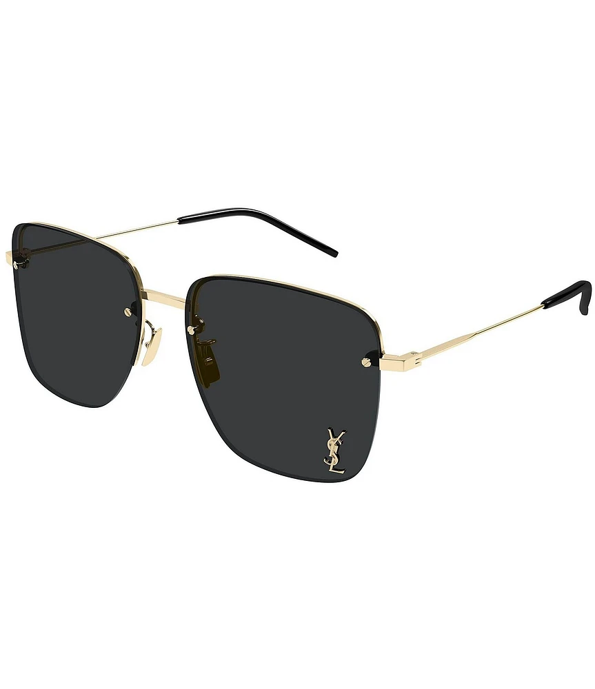 Yves Saint Laurent Women's Monogram 58mm Square Sunglasses