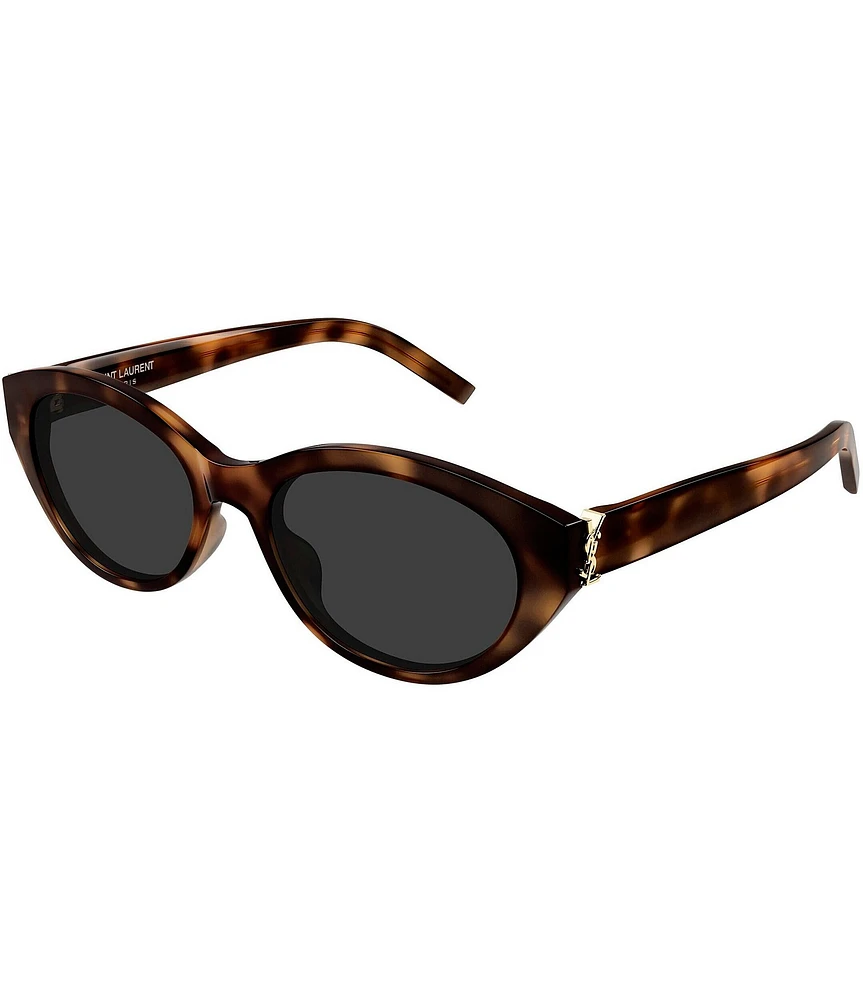 Yves Saint Laurent Women's Monogram Havana 54mm Cat Eye Sunglasses