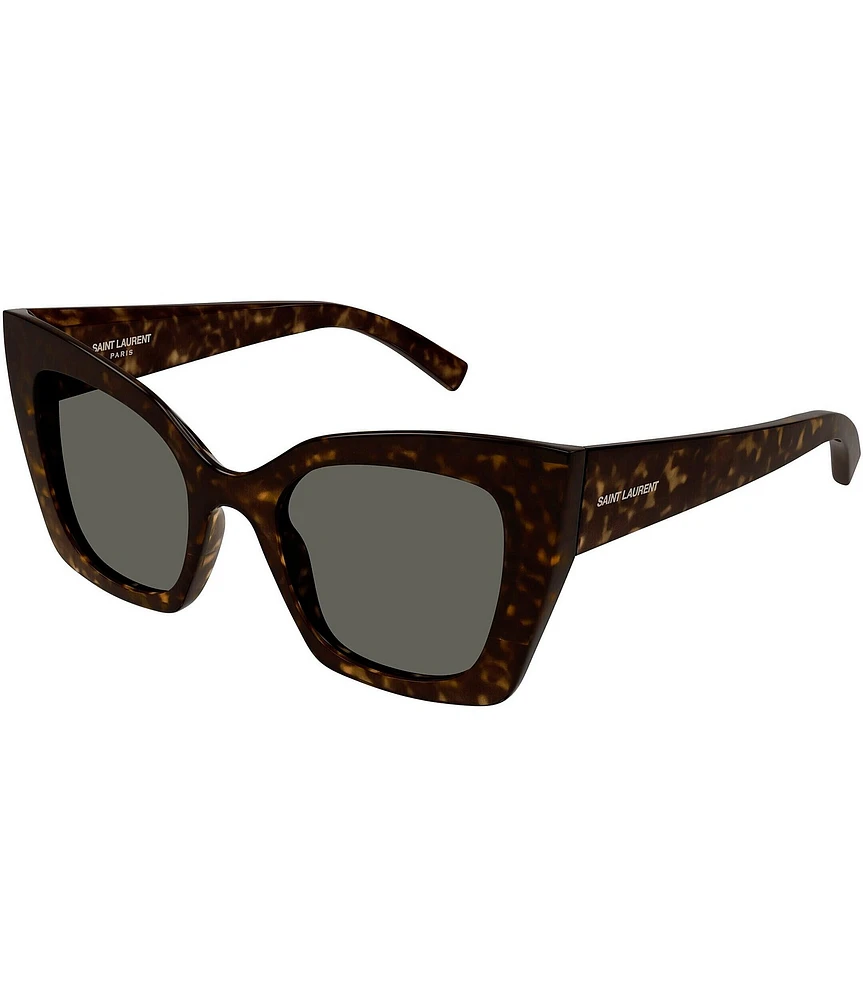 Yves Saint Laurent Women's New Wave 51mm Havana Cat Eye Sunglasses