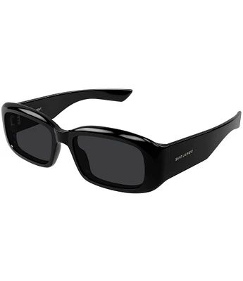 Yves Saint Laurent Women's SL Logo 55mm Rectangle Sunglasses