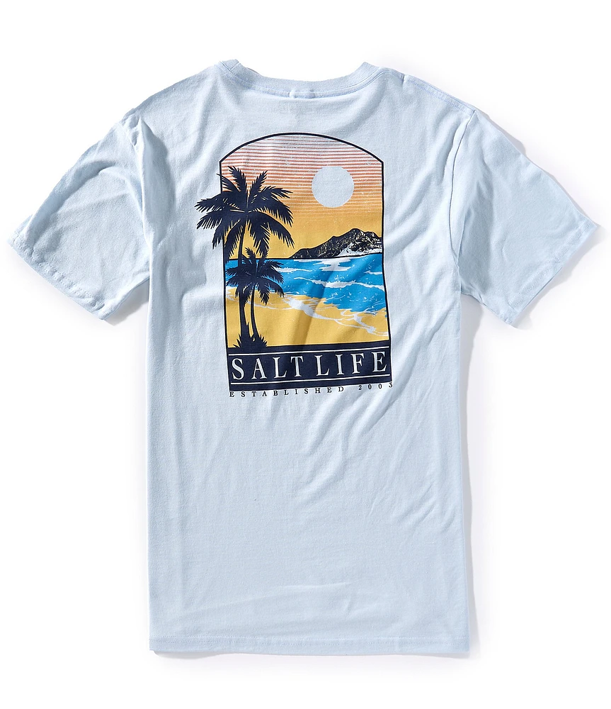 Salt Life Palm Islet Short Sleeve Graphic T-Shirt