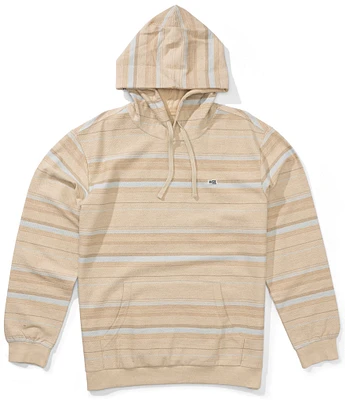 Salty Crew Crewser Long Sleeve Striped French Terry Fleece Hoodie