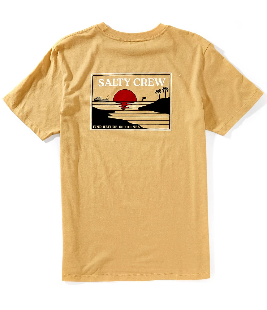 Salty Crew Reflection Short Sleeve Graphic T-Shirt