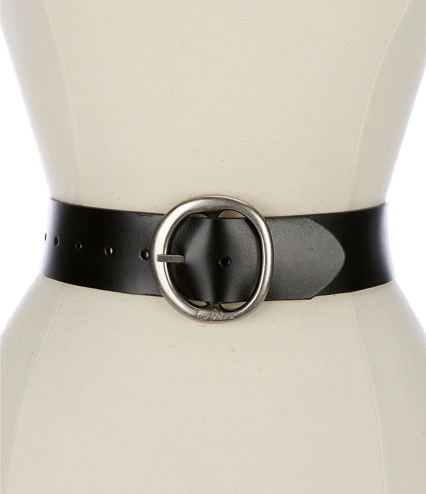 Sam Edelman 50mm Reversible Organic Centerbar Belt