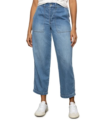 Sanctuary Cruiser Chino Subtle Barrel Leg Pants