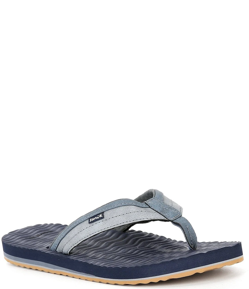 Sanuk Men's Ziggy Plush Flip-Flops