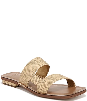 Sarto by Franco Sarto Emily Raffia Slide Sandals