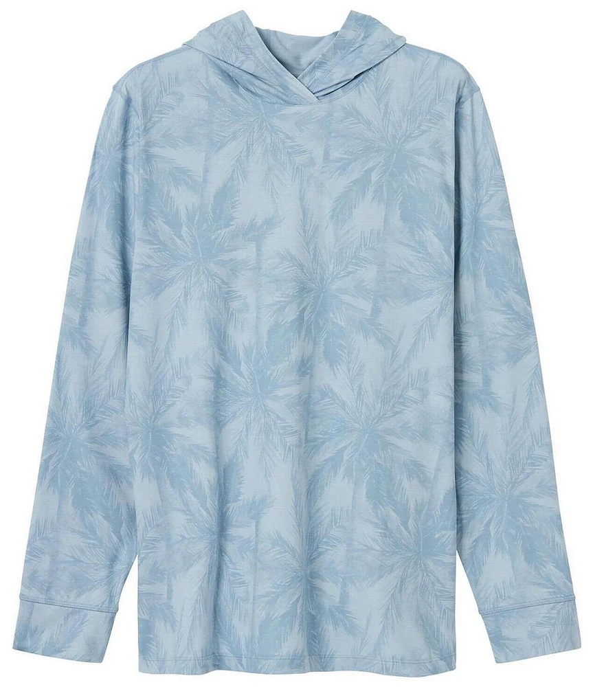 SAXX Droptemp® All Dat Cooling UPF Palm Tree Graphic Hoodie