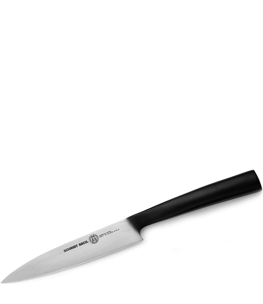 Schmidt Brothers Cutlery Carbon 6 6-Piece Steak Knife Set in Wood Box