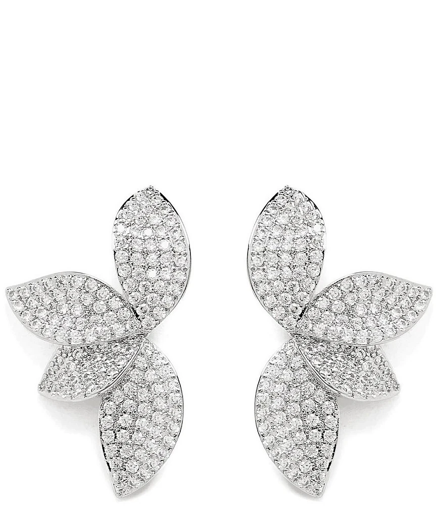 SHASHI Alisa Rhinestone Drop Earrings