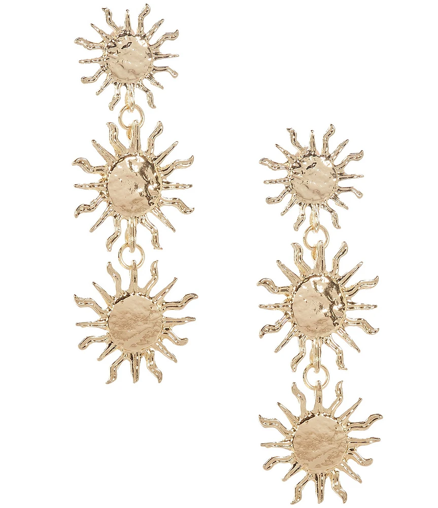 SHASHI Soleil Statement Linear Earrings