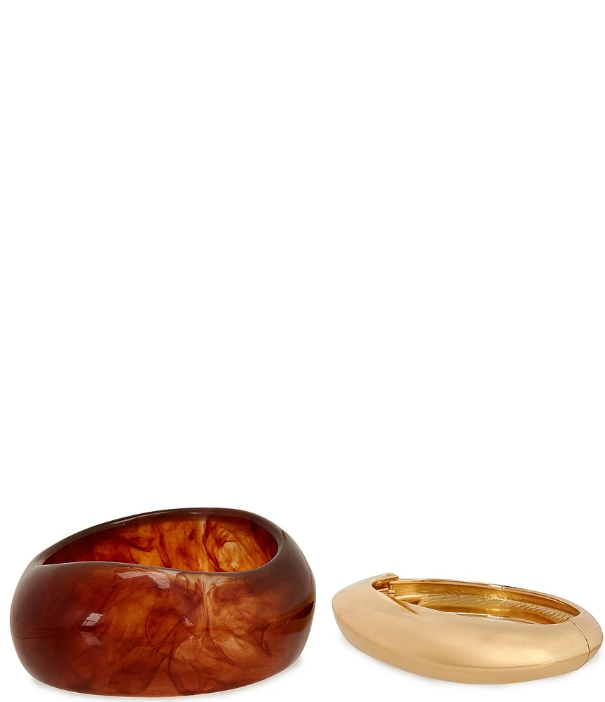 SHASHI Tortoise Bangle Bracelet Set