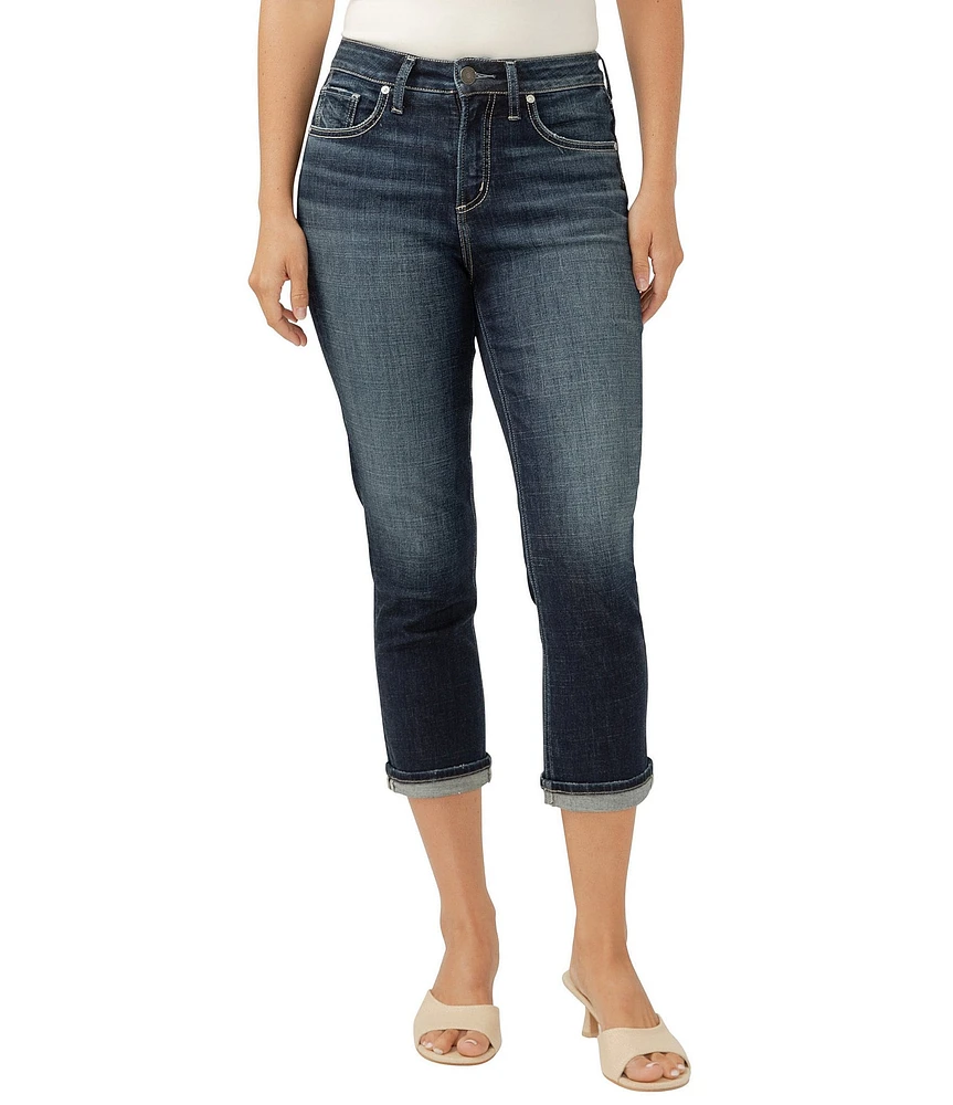 Silver Jeans Co. Avery High Rise Capri Jeans