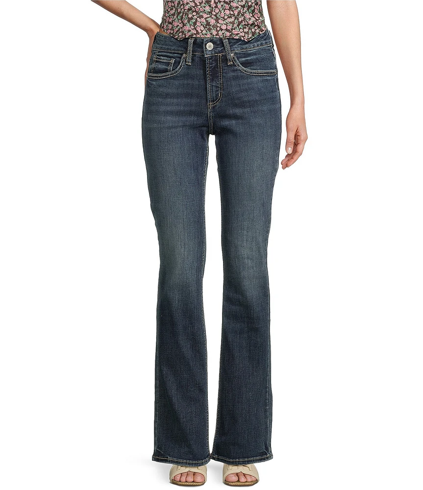 Silver Jeans Co. Avery High Rise Curvy Fit Slim Bootcut Power Stretch Jeans