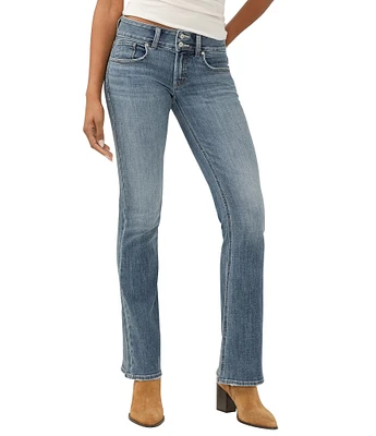 Silver Jeans Co. Britt Low Rise Curvy Fit Bootcut Jeans