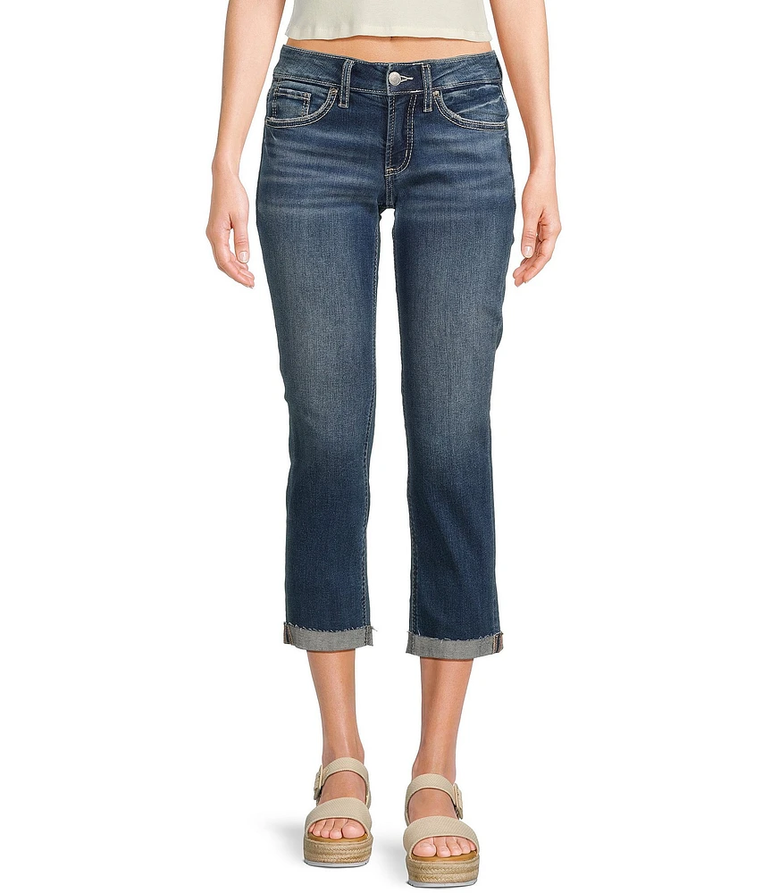 Silver Jeans Co. Britt Low Rise Curvy Fit Capris