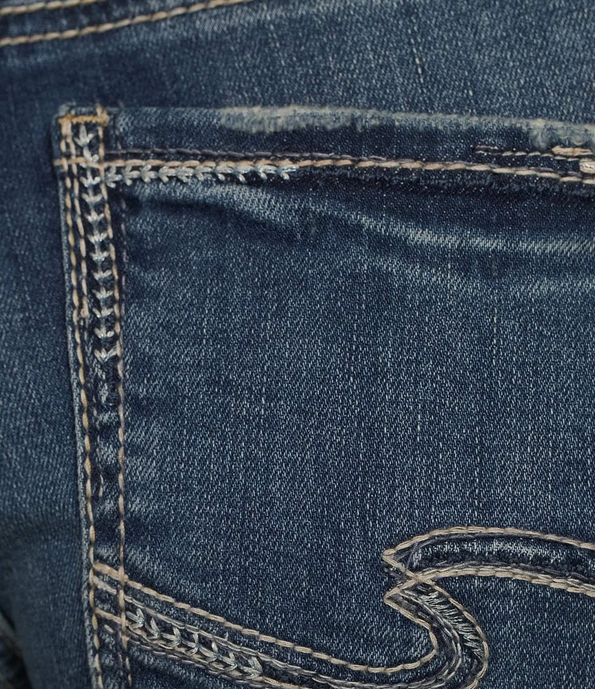 Silver Jeans Co. Britt Low Rise Curvy Fit Capris