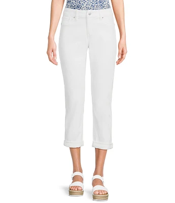 Silver Jeans Co. Elyse Mid Rise Capri Jeans