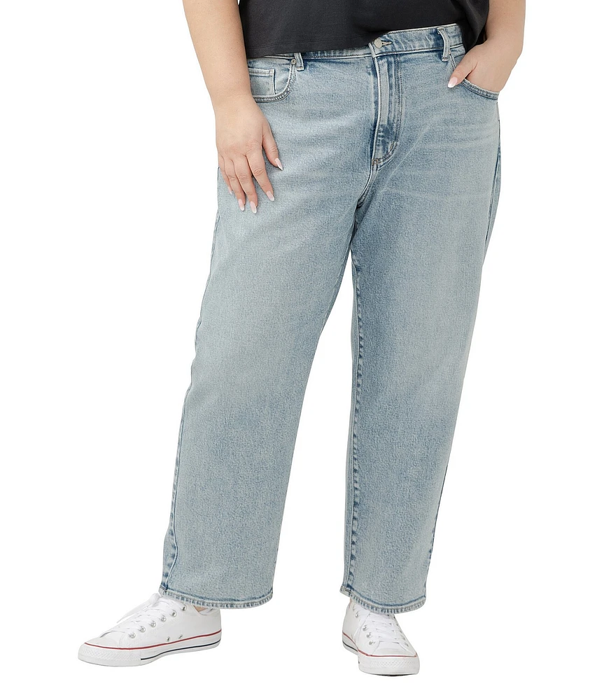 Silver Jeans Co. Plus Size 90s Straight Leg Jeans