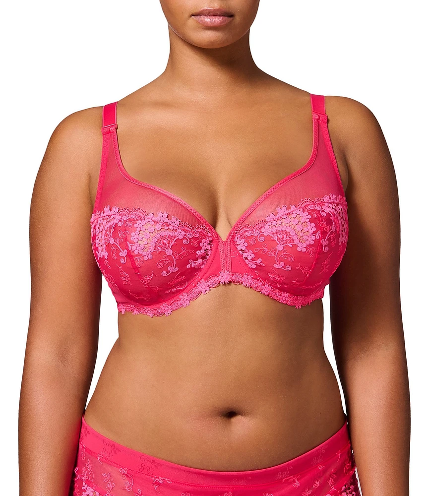 Simone Perele Wish Sheer Plunge U-Back Underwire Bra