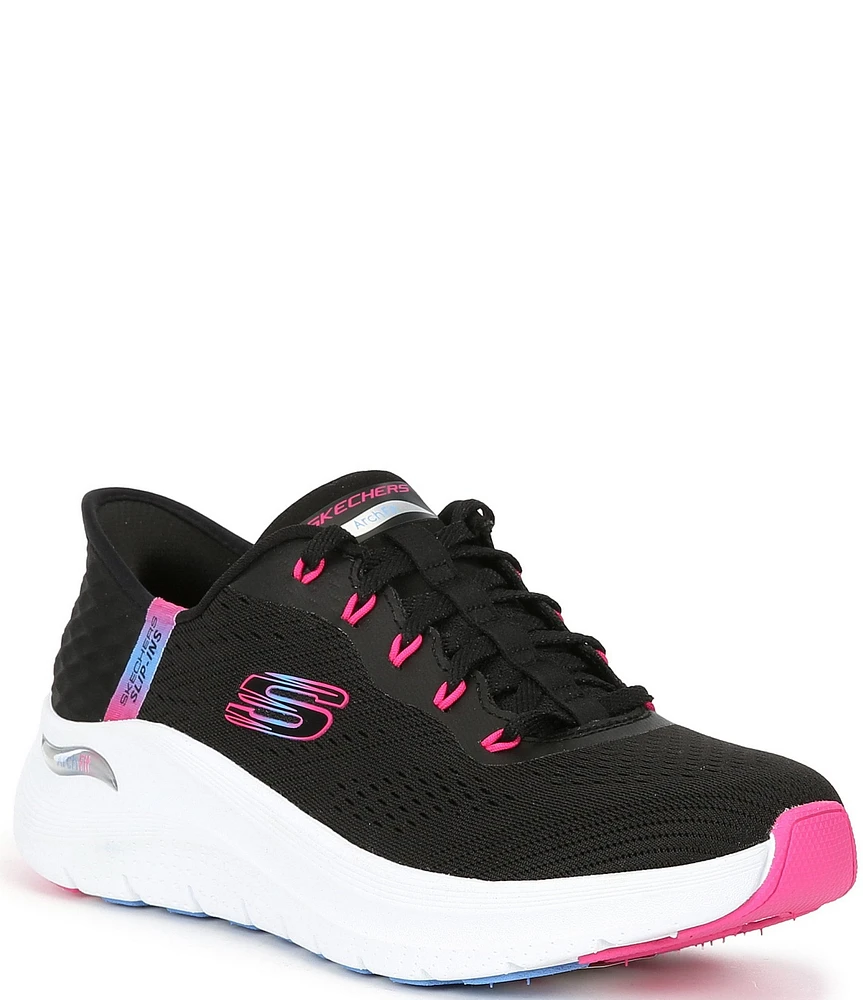 Skechers Slip-Ins Hands Free Arch Fit 2.0 Easy Chic Logo Detail Sneakers