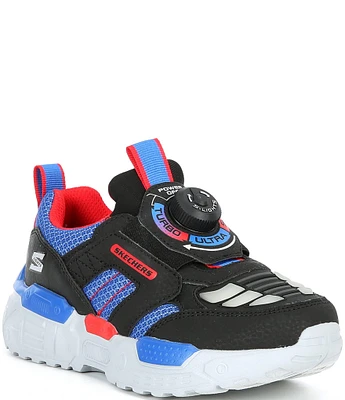 Skechers Boys' S-Lights Turbo Fuse Selectron Light Up Sneakers (Toddler)