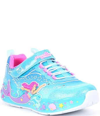 Skechers Girls' S-Lights: Mermaid Dreams Light Up Sneakers (Toddler)