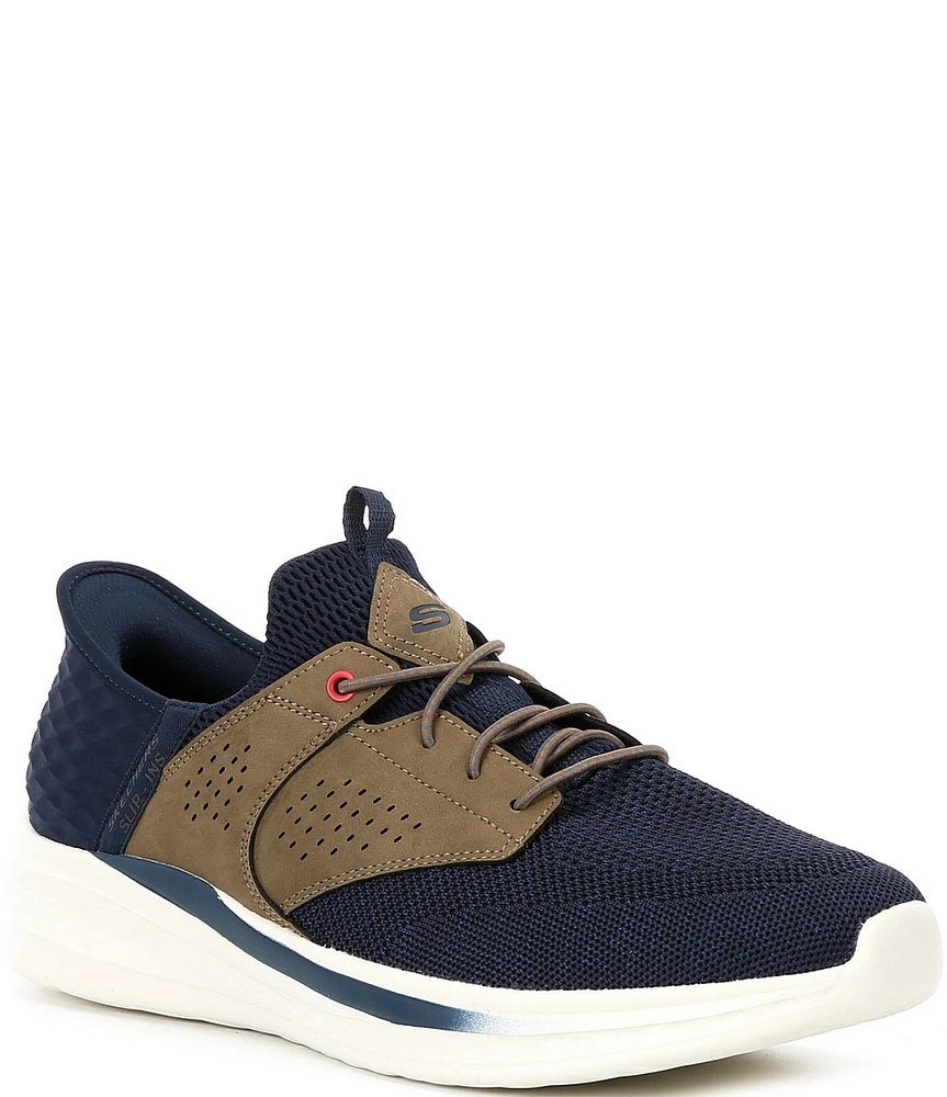Skechers Men's Slip-Ins Relaxed Fit: Slade Caster Slip On Sneakers