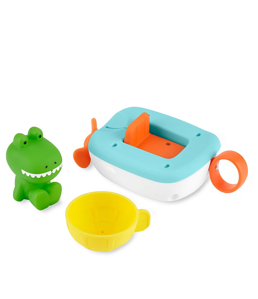 Skip Hop ZOO Croc The Boat Baby Bath Toy