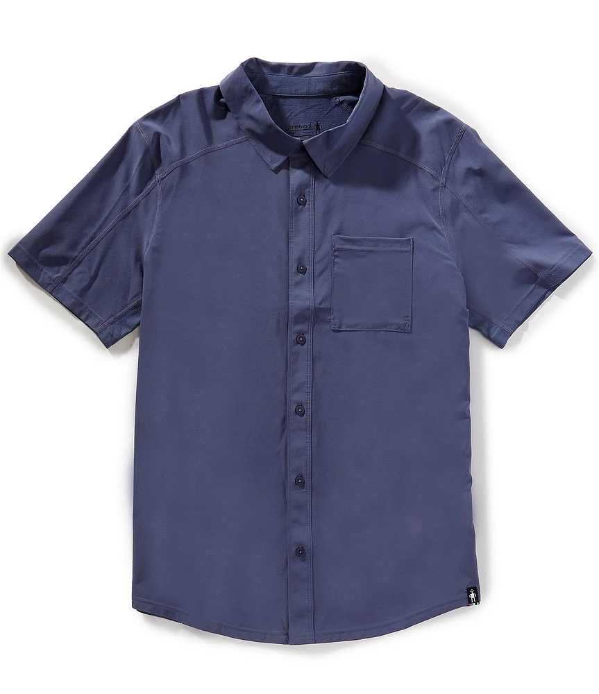 SmartWool Everyday Solid Short Sleeve Woven Shirt