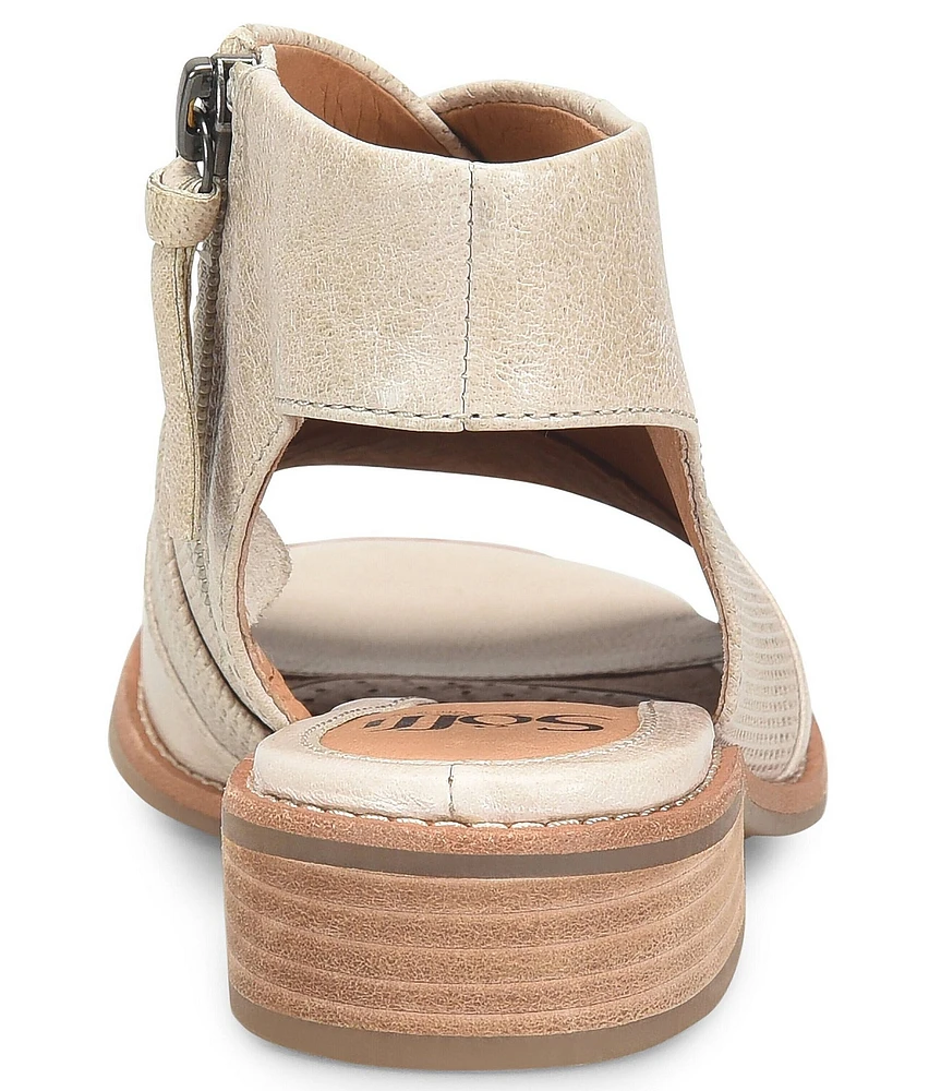 Sofft Natalia Perforated Leather Sandals