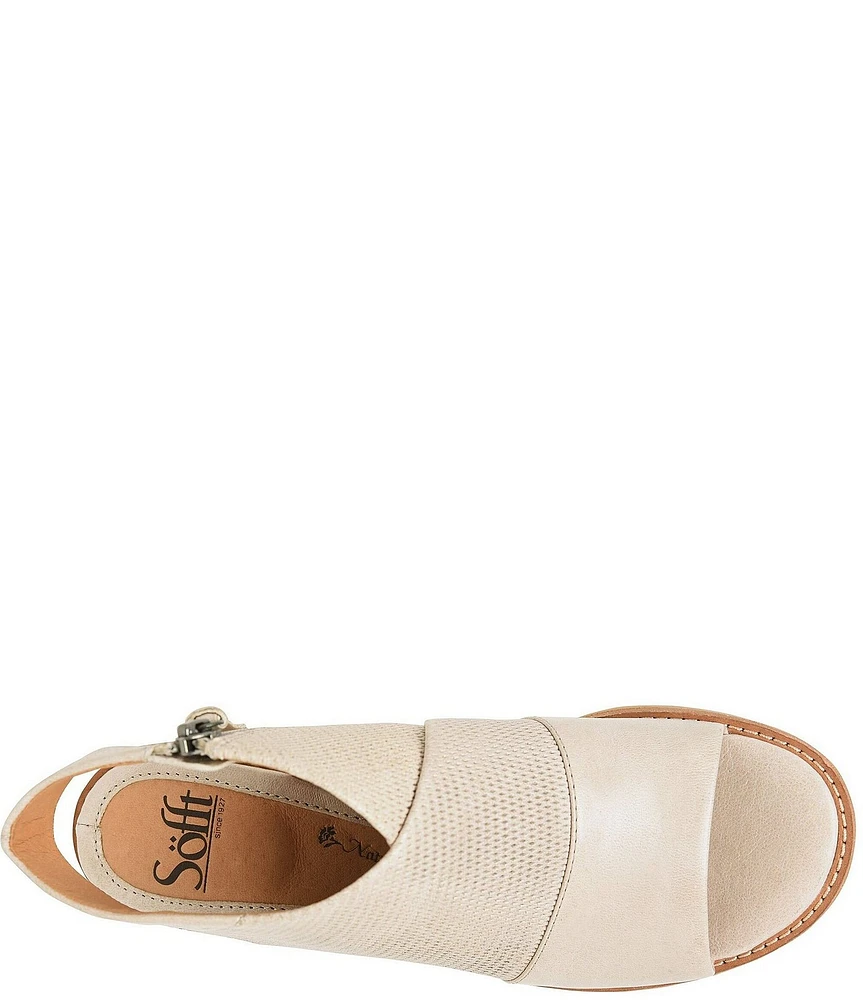 Sofft Natalia Perforated Leather Sandals