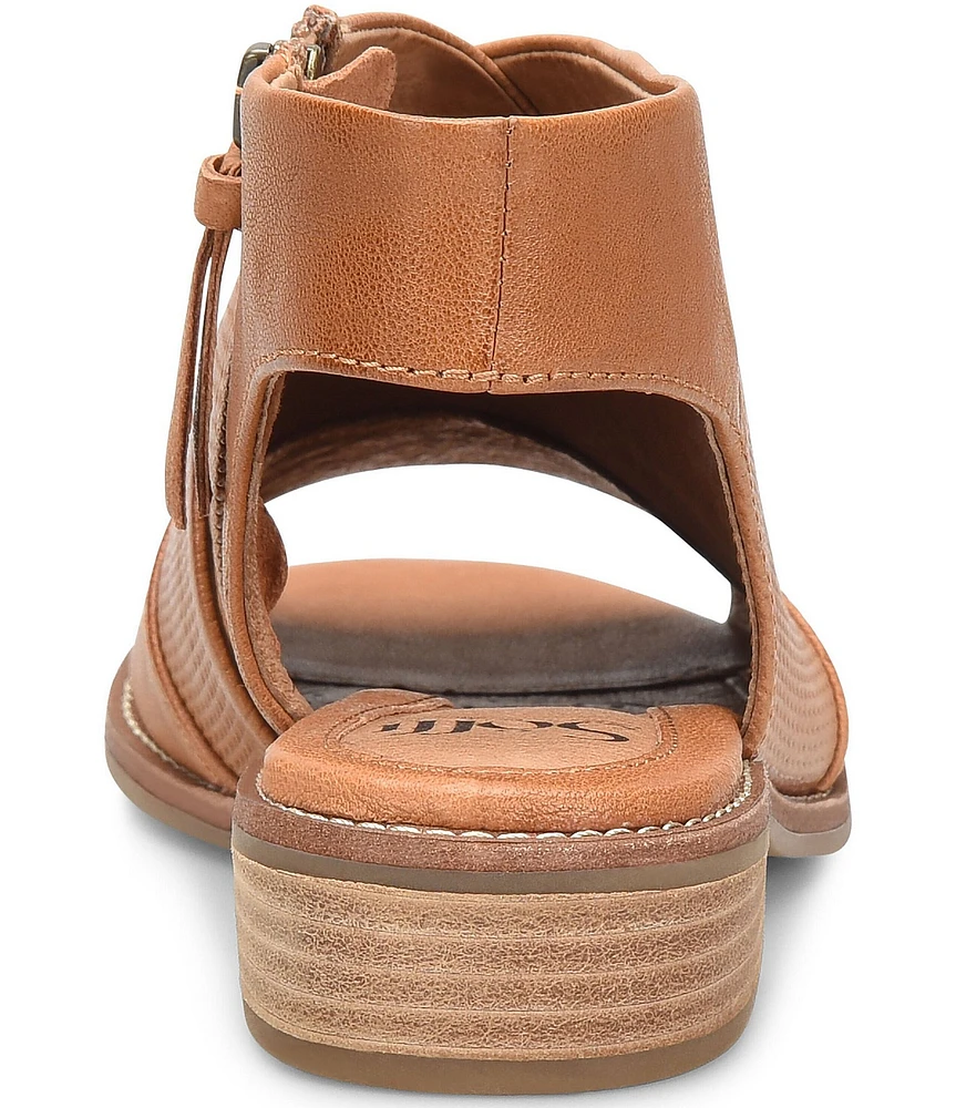 Sofft Natalia Perforated Leather Sandals