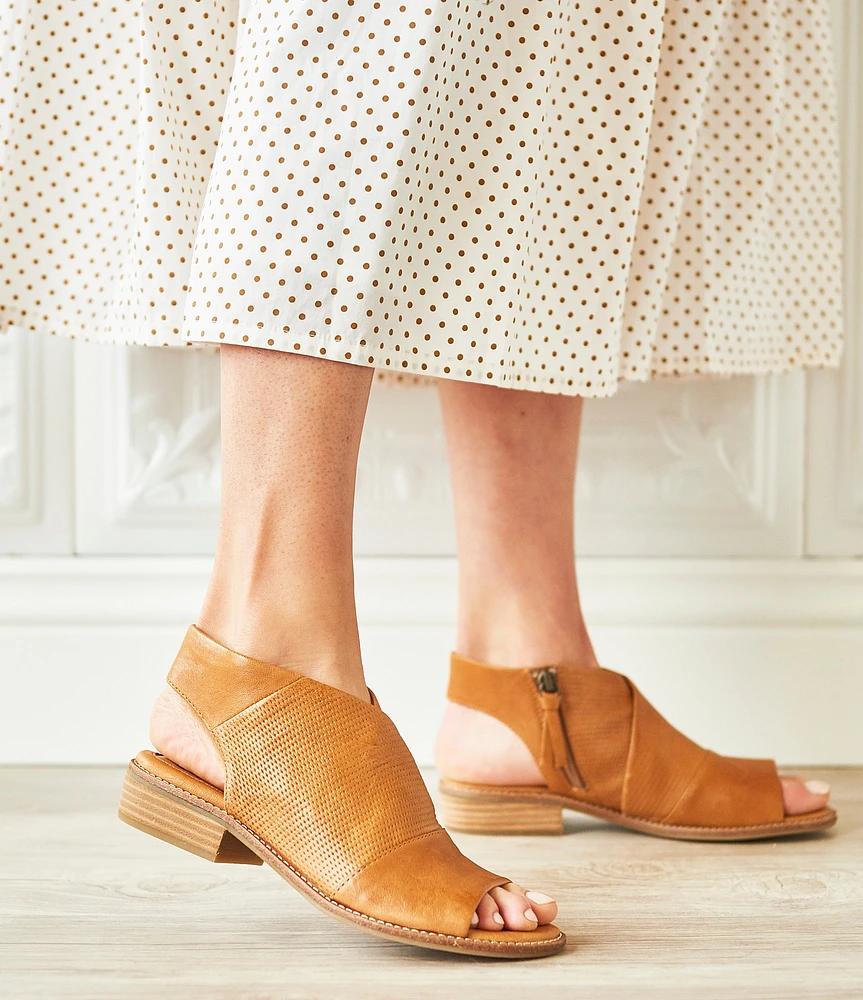 Sofft Natalia Perforated Leather Sandals