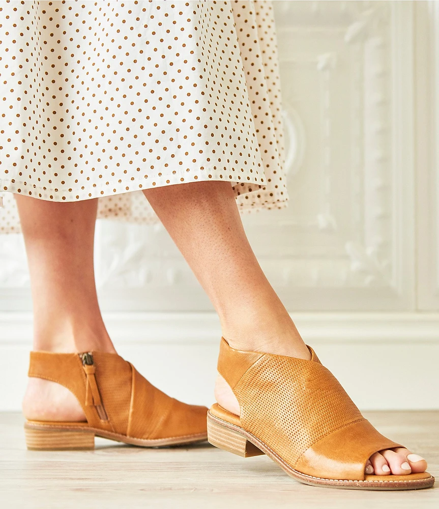 Sofft Natalia Perforated Leather Sandals