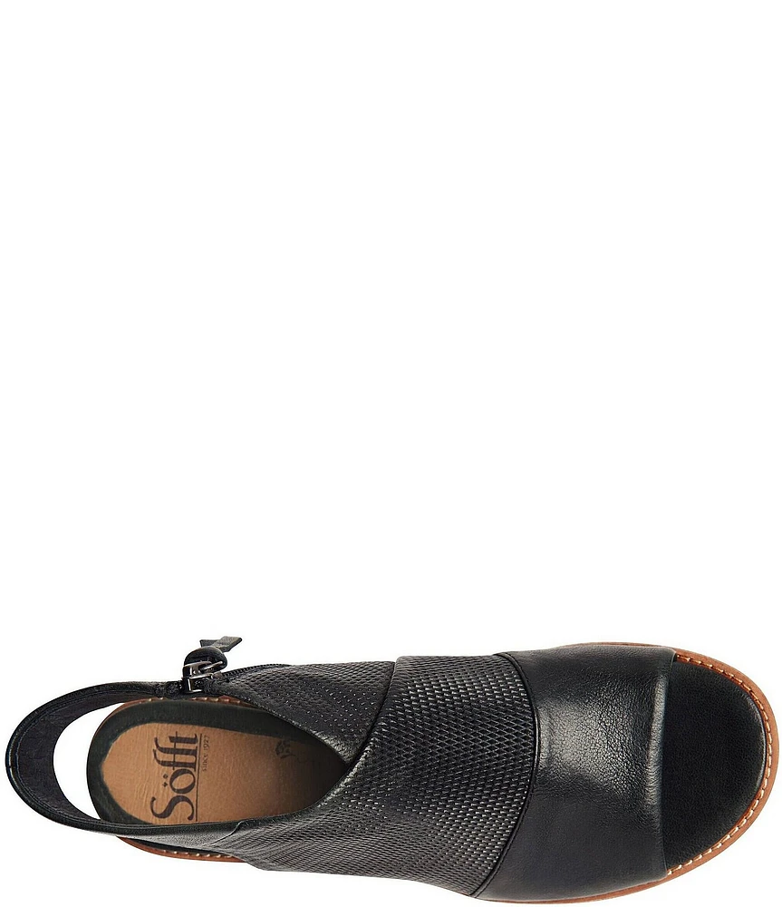 Sofft Natalia Perforated Leather Sandals